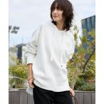 ショッピングニット ニット セーター 予約「ロングシーズン活躍」スエットライクフーディニット レディース