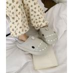 シューズ 「aimoha-KIDS-」キッズ　サメモチーフ裏ボアサンダル キッズ 子供