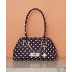 ショルダーバッグ バッグ 「GRAIN/グレイン」チャーム付き水玉トートバック レディース