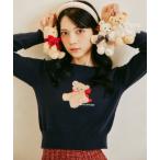 ニット セーター 「BEARシリーズ」インターシャニット レディース