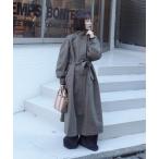 ショッピングトレンチコート トレンチコート コート オーバーロングトレンチコート レディース