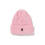 ニット帽 ニットキャップ ONE POINT BEANIE レディース