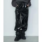 [AFF AIVER] брюки SMALL белый × черный мужской 