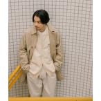 [URBAN RESEARCH DOORS] пальто с отложным воротником LARGE бежевый мужской 