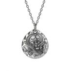 ショッピングLION 「LION HEART」 ネックレス 50cm シルバー メンズ