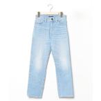 [EMODA] Denim брюки 0 голубой женский 