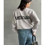 「AMERICANA」 長袖ニット F 