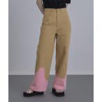 [miette] брюки-чинос FREE бежевый женский 