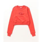 ショッピングdiesel 「DIESEL」 スウェットカットソー MEDIUM レッド レディース