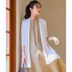 「23区」 カーディガン 38 ホワイト レディース