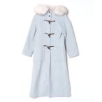 ショッピングダッフル 「Her lip to」 ダッフルコート S ブルー レディース