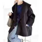 ショッピング古着 「quaranciel」 コート ONE SIZE ブラック レディース