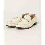 ショッピングgucci 「GUCCI」 ビット ローファー 38 ベージュ レディース