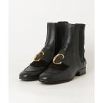 「Chloe」 ショートブーツ 39 ブラック レディース