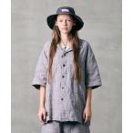  рубашка PATCH WORK RELAX SHIRT мужской женский 
