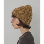 ニット帽 ニットキャップ カラーミックスニットワッチ レディース