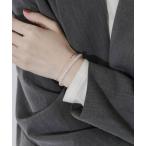 ブレスレット パールチェーン2セットブレスレット レディース