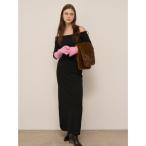 ワンピース オフショルIラインニットワンピース