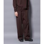  тренировочный брюки джерси [The Met] Logo вышивка 2WAY широкий тренировочный брюки ( выставить возможно ) мужской 