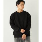 トレーナー スウェット SHIPS Colors:フクレ ジャカード スウェット メンズ