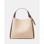 ショッピングブロック ショルダーバッグ バッグ ノット カラーブロック コンバーチブル キャリーオール レディース メンズ