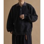 セーター ニット バイカラールーズニット