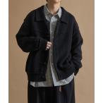ブルゾン アウター アウトリンキングニットジャケット メンズ レディース