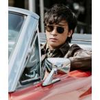 ショッピンググラス サングラス 「東海オンエア としみつさんコラボ」 Zoff | TOSHIMITSU ボストン型 サングラス｜メタルフレーム ツーブリッジ カラーレン