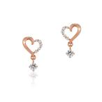 ピアス K10ピンクゴールドピアス レディース