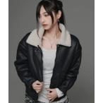  мутоновое пальто боа пальто [.KOM/ точка ke-o- M ] мутон серия блузон [Y][CN] женский мужской 