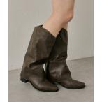 ショッピングロングブーツ ブーツ 「mline」カバーロングブーツ レディース