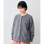 ショッピングLIVE カーディガン リブ　イン　コンフォート　上品で気分が上がる　洗えるニットアウター レディース