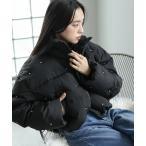 ダウンコート ダウンジャケット ビジューダウンジャケット レディース