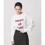 tシャツ 「WEB限定/別注」「Americana」プリント ロングスリーブTシャツ レディース