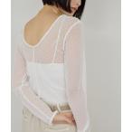 tシャツ 「2way」チュールプルオーバー レディース