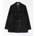 p пальто бушлат [FACTOTUM] SUPER110`s Melton W Coat мужской женский 