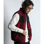 ショッピングFleece ベスト ジレ CLASSIC TARTAN CHECK BOA FLEECE REVERSIBLE VEST：クラシックタータンチェック ボアフリース