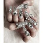 ネイルチップ ネイルシール ビジュ�