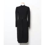 ショッピングミモレ丈 「EPOCA」 ニットワンピース 40 ブラック レディース