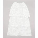 ショッピング古着 「Plantation」 7分袖ワンピース M ホワイト レディース