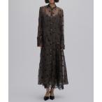 ワンピース DOT FLOWER VEIL DRESS