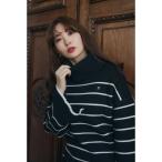 「Her lip to」 ニットワンピース M ブラック レディース