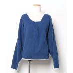 [PAGEBOY] вязаный ансамбль FREE темно-синий женский 