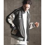 「GLIMCLAP」 スカジャン L ブラック メンズ