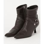 ショッピングセリーヌ 「CELINE」 ショートブーツ 37 ブラウン レディース