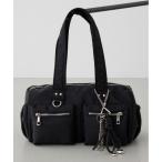 ショッピングショルダー ショルダーバッグ バッグ チャームセットミニダッフルバッグ レディース