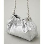 ショルダーバッグ バッグ メタルチェーンポシェットバッグ レディース