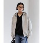 ブルゾン アウター ウーリーボンディングパーカー レディース