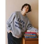 ニット セーター ロゴニットプルオーバー レディース