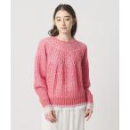 ショッピングARROWS ニット セーター カラーミックス インレイド ニット レディース